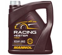Mannol Huile moteur RACING+ESTER 10W-60 synthétique ACEA A3/B4 API SN API CH-4 4 L