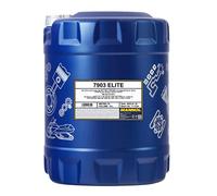 MANNOL Huile moteur 5W-40 ACEA A3/B4 API SN API CH-4 Elite 10 L Compatible avec VW Golf 7 3/5 portes 5G1, BQ1, BE1, BE2 Golf 4 3/5 portes 1J1 Golf 5 3/5 portes 1K1 Golf 6 3/5 portes 5K1, BMW