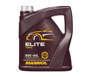 MANNOL Huile moteur 5W-40 ACEA A3/B4 API SN API CH-4 Elite 4 L Compatible avec VW Golf 7 3/5 portes 5G1, BQ1, BE1, BE2 Golf 4 3/5 portes 1J1 Golf 5 3/5 portes 1K1 Golf 6 3/5 portes 5K1, BMW