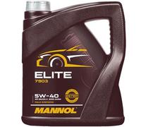 MANNOL 5W-40 ELITE Huile Moteur ACEA A3/B4, MB229.5, 5 Litres