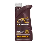 MANNOL Huile moteur 5W-40 huile ACEA A3/B4 API SN API CH-4 Extreme 1 L Compatible avec VW Golf VII 3/5 portes 5G1, BQ1, BE1, BE2 Golf IV 3/5 portes 1J1 Golf V 3/5 portes 1K1 Golf VI 3/5 portes 5K1