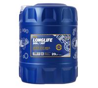 Mannol 7715 SAE 5W-30 Longue Vie Huile VW 504.00/507.00, MB 229.51, 20 Litre