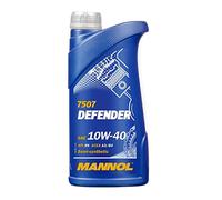 MANNOL Huile moteur Defender 10W-40 Huile en partie synthétique Huile A3/B4 API SN 1 L