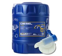 MANNOL Huile Moteur Diesel 15W-40 VW 501 01 VW 505 00 20 L Avec Bouchon