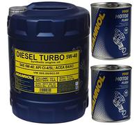 MANNOL Huile moteur Diesel Turbo 5W-40 10 l