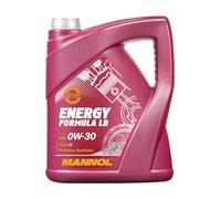MANNOL Huile moteur Energy 0W-30 huile ACEA C2 Formula LR 5 L Compatible avec OPEL Vivaro A Van X83 Movano B Van X62 Vivaro A Combi X83 Movano A Van X70 Movano B Camion plate-forme/Châssis X62, KIA