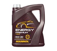 MANNOL Huile moteur Energy Premium 5W-30 – ACEA C3/C2 API SP-RC – 5 L MN7908-5