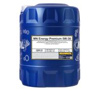 Mannol Huile moteur Energy Premium 5W-30 ACEA C2/C3 API SP-RC 20 L Compatible VW