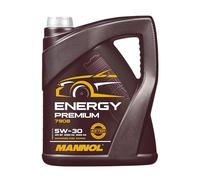 MANNOL Huile moteur ENERGY PREMIUM 5W-30 Huile synthétique Huile 5 L