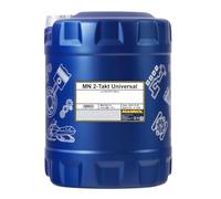 MANNOL Huile moteur Huile minérale API TC Universal 10 L | Huile 2 temps à base d'huile minérale, conforme à API TC, JASO FB, ISO L-EGB, protège les moteurs refroidis par air contre