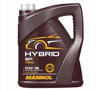 Mannol Hybrid Sp SAE 0W-16 L'Huile De Moteur, Api Sp RC, 5 Litre