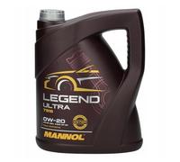 MANNOL Huile moteur LEGEND 0W-20 huile API SP ULTRA 5 L Compatible avec LAND ROVER Range Rover Evoque L538, JAGUAR F-PACE X761
