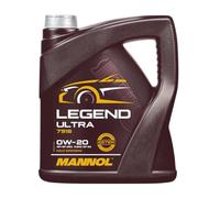 MANNOL Huile moteur LEGEND 0W-20 huile API SP ULTRA 5 L Compatible avec LAND ROVER Range Rover Evoque L538, JAGUAR F-PACE X761