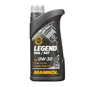 MANNOL Huile moteur Legend 0W-30 Huile entièrement synthétique Huile ACEA C3 504/507 1 L