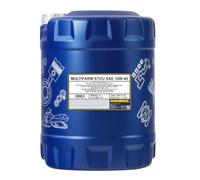 MANNOL Huile moteur Multifarm 10W-40 huile ACEA E3 API CE API CD API SF API GL-4 API CG-4 API CF-4 API CF STOU 10 L Compatible avec MERCEDES-BENZ Berline W211 Berline W203 190 W201