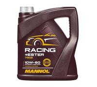 Mannol Huile moteur RACING+ESTER 10W-60 synthétique ACEA A3/B4 API SN API CH-4 4 L