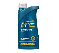 MANNOL Huile moteur SAFARI 20W-50 Huile minérale API SN API CH-4 1 L Compatible avec HYUNDAI Tucson TL, TLE, SUZUKI SWIFT IV FZ, NZ, NISSAN JUKE F15, TOYOTA Yaris 3/5 portes P9