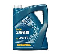 MANNOL Huile moteur SAFARI 20W-50 Huile minérale Huile API SN API CH-4 5 L