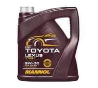 MANNOL Huile moteur Toyota Lexus 5W-30 ACEA A5/B5 API SN Plus 4 L Compatible avec RENAULT Clio 3 3/5 portes BR0/1, CR0/1 Clio 2 3/5 portes BB, CB, BB0/1/2, CB0/1/2, PEUGEOT 206 3/5 portes 2A/C, FORD