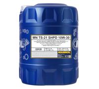 MANNOL Huile moteur TS-21 10W-30 ACEA E11/E8 API CK-4/SN SHPD 20 L
