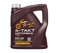 Mannol Huile 4-temps pour moto SAE 5W-40, API SP, JASO MA/MA2, BMW