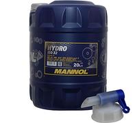 MANNOL Hydro ISO 32 Hydraulic Fluid 20 litres d'huile hydraulique avec robinet d'écoulement