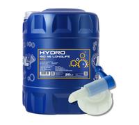 MANNOL Hydro ISO 46 Longlife Huile Hydraulique, 20 L avec Robinet