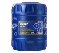 Mannol Huile hydraulique Hydro Iso HLP 68 - VDMA 24318 DIN - 20 L (1x20 L)