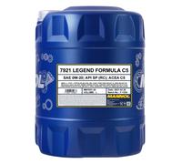 Mannol Legend Formula C5 SAE 0W-20 L'Huile De Moteur, Api Sp RC, 20 Litre