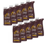 Mannol L'Huile De Moteur 10x 1 Litre 15W-50 4- Pas Powerbike Api Sm Huile