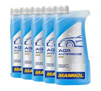 MANNOL Liquide Antigel AG11 Prêt À L’Emploi Longlife, 5x1 L