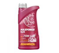 MANNOL MAXPOWER 4X4 75W140 API GL5- SYNTHETIC GEAR OIL 1L (75W-140)