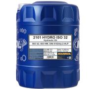 MANNOL MN2101-20 Huile hydraulique 20L | Huile hydraulique minérale avec protection contre l'usure pour presse, matériel de construction et équipement mobile