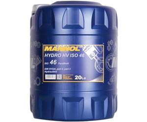 MANNOL MN2202-20 Huile pour hydraulique central 20L | Huile hydraulique de paraffine à haut indice de viscosité, protège contre l'usure et la corrosion en cas de fortes variations