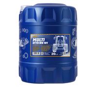 20 (1x20) Litre MANNOL Multi Utto Wb 101 Huile de Transmission / Hydraulique /