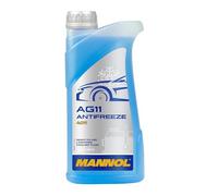 MANNOL Antigel liquide de refroidissement MN4011-1 G11 1 L Bleu -40°C