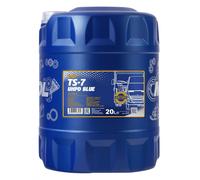 20 (1x20) Litre Mannol SAE 10W-40 TS-7 Uhpd Bleu Tracteurs / Camion Huile Moteur