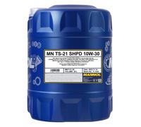 MANNOL Huile moteur TS-21 10W-30 Huile ACEA E11 ACEA E8 API CK-4 API SN SHPD 20 L