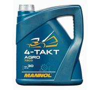 MANNOL Huile moteur MN7203-4 4 temps SAE 30 Agro API SG 4 L