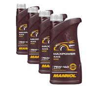 MANNOL MN8102-1 Huile de transmission 1L (Lot de 4)