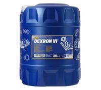 4x 20 Litre MANNOL Huile de Transmission Dexron VI Automatique Incl. Robinet