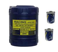 MANNOL SAE 10W-60 Racing + ESTER 2 moteurs Doctor 10 l