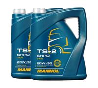 Mannol Huile moteur SAE 20W-50 SHPD TS-2 LKW / Tracteur 5 L (1x5)