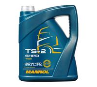 Mannol Huile moteur SAE 20W-50 SHPD TS-2 LKW / Tracteur 5 L (1x5)