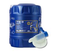 MANNOL TS-3 SHPD 10W-40 Huile Moteur Semi-Synthétique 20 L Avec Robinet