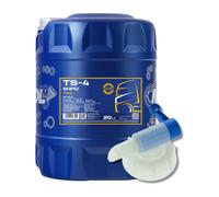 MANNOL TS-4 SHPD 15W-40 Huile Moteur HC Synthèse ACEA A3/B4 20 L Avec Robinet