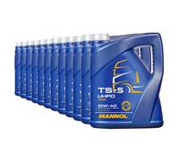 Mannol TS-5 Uhpd 10W-40 Huile , Acea A3/B4, Acea E7, Api CI-4 Plus, 12x5 Litre