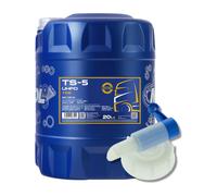 Mannol Huile moteur TS-5 10W-40 ACEA E7/A3-B4 API CI-4/CH-4/SL UHPD 20 L