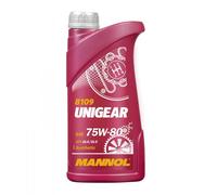 MANNOL UNIGEAR 75W80 API GL4/GL5 - HUILE SEMI-SYNTHÉTIQUE POUR ENGRENAGES 1L (75