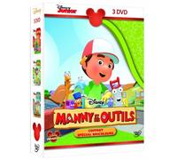 Disney Coffret Manny et ses outils – Joyeux Noël, La grande course, Le super anniversaire – Pack